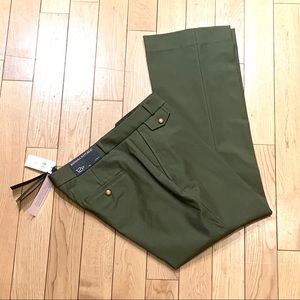 Logan Trouser-Fit Washable Bi-Stretch Pant Green